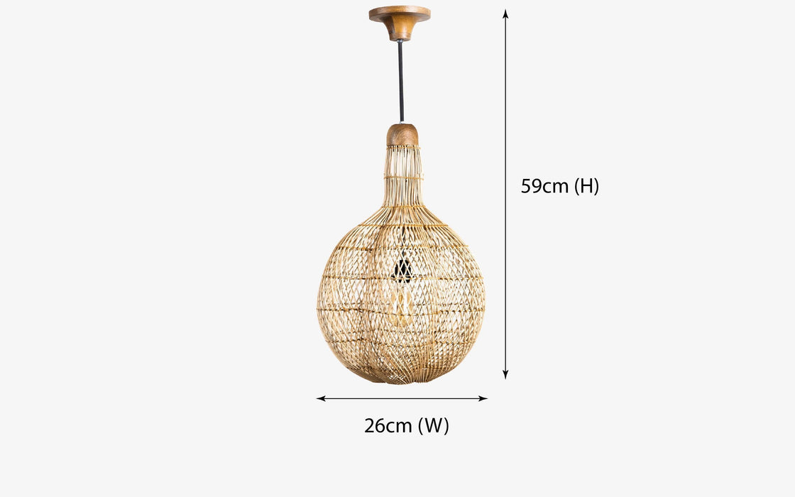 Buy Hanging Lights - Cage Hanging Lamp by Orange Tree on IKIRU online store