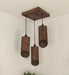 Buy Hanging Lights - Cedar Brown Cluster Hanging Light & Pendant for Dining | Ceiling Lamp by Symplify on IKIRU online store