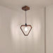 Buy Hanging Lights - Clark Brown Wooden Single Hanging Light by Symplify on IKIRU online store