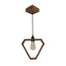 Buy Hanging Lights - Clark Brown Wooden Single Hanging Light by Symplify on IKIRU online store