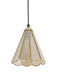 Buy Hanging Lights - Conical Single Ceiling Pendant Hanging Light Lamp With Bulb For Indoor & Outdoor Decor by Fos Lighting on IKIRU online store