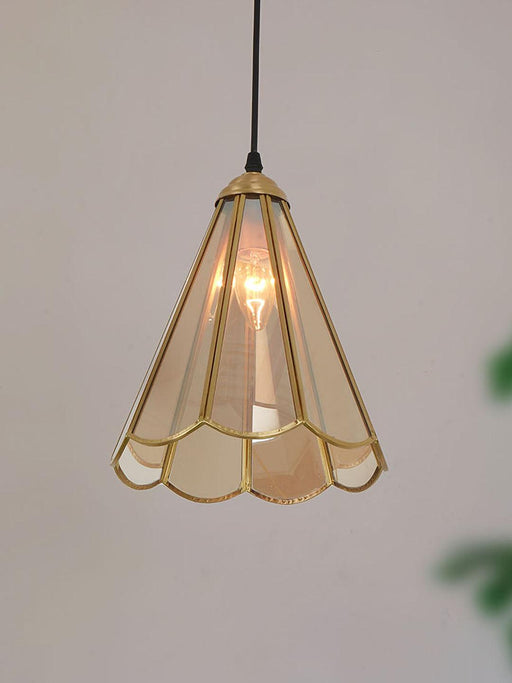 Buy Hanging Lights - Conical Single-Light Ceiling Pendant Hanging by Fos Lighting on IKIRU online store
