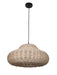 Buy Hanging Lights - Contemporary Handwoven Round Single Ceiling Pendant Hanging Light by Fos Lighting on IKIRU online store