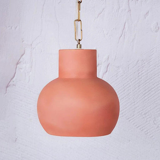 Buy Hanging Lights - Cradle Terracotta Ceiling Lights For Outdoor by Trance Terra on IKIRU online store