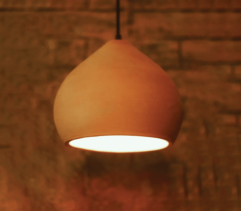 Buy Hanging Lights - Cupola Hanging Terracotta Hanging Ceiling lights For Outdoor by Trance Terra on IKIRU online store