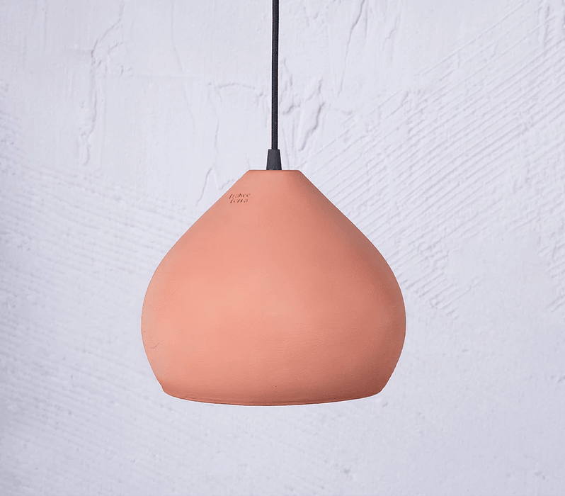 Buy Hanging Lights - Cupola Hanging Terracotta Hanging Ceiling lights For Outdoor by Trance Terra on IKIRU online store