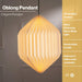 Buy Hanging Lights - Decorative Handcrafted Origami Pendant Hanging Light | Modern Ceiling Lantern Lamp by Fig on IKIRU online store