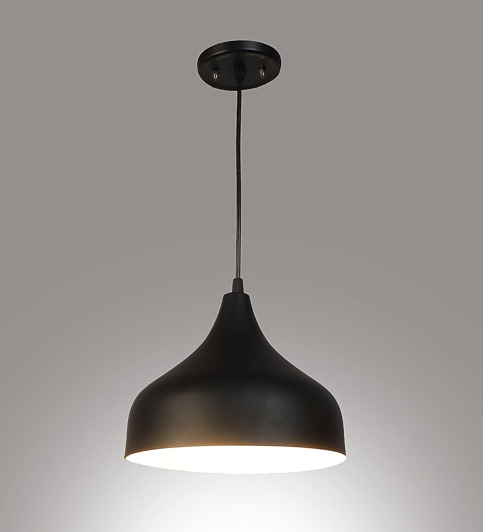 Buy Hanging Lights - Dino Black Hanging Light | Decorative Pendant Lamp For Living Room & Bedroom by ELIANTE by Jainsons Lights on IKIRU online store