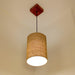 Buy Hanging Lights - Elementary Brown Wooden Single Hanging Light by Symplify on IKIRU online store