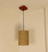 Buy Hanging Lights - Elementary Brown Wooden Single Hanging Light by Symplify on IKIRU online store