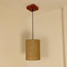 Buy Hanging Lights - Elementary Brown Wooden Single Hanging Light by Symplify on IKIRU online store