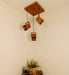 Buy Hanging Lights - Focal Brown Wooden Cluster Hanging Light by Symplify on IKIRU online store