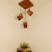 Buy Hanging Lights - Focal Brown Wooden Cluster Hanging Light by Symplify on IKIRU online store