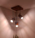 Buy Hanging Lights - Focal Brown Wooden Cluster Hanging Light by Symplify on IKIRU online store