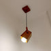 Buy Hanging Lights - Focal Brown Wooden Single Hanging Light by Symplify on IKIRU online store