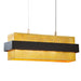 Buy Hanging Lights - Hadley Rectangular Pendant Light | Hanging Lamp For Dining & Living Room by House of Trendz on IKIRU online store