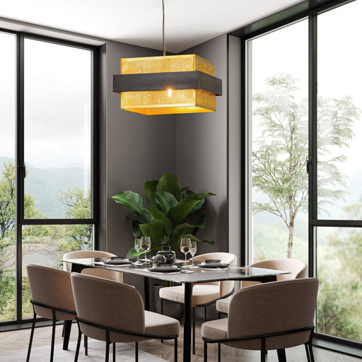 Buy Hanging Lights - Hadley Square Pendant Light by House of Trendz on IKIRU online store