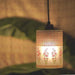 Buy Hanging Lights - Kesar Minimal Glass Hanging Lamp | Decorative Pendant Light For Home Decor by Courtyard on IKIRU online store