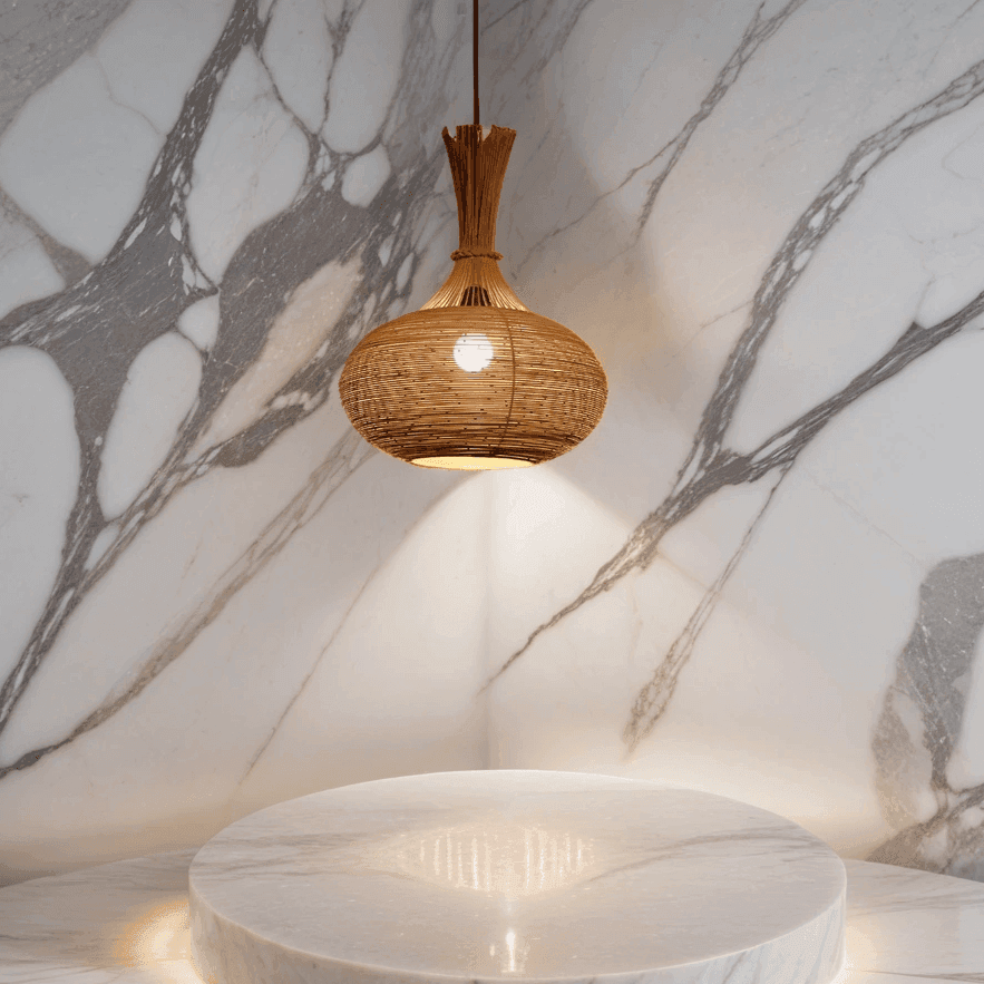 Buy Hanging Lights - Klec Round Modern Iron Hanging Lamp | Pendant Light For Home Decoration by Home Blitz on IKIRU online store