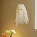 Buy Hanging Lights - Lily Elegant Off-white Pendant Hanging Lamp For Dining Room & Home Decor by Orange Tree on IKIRU online store