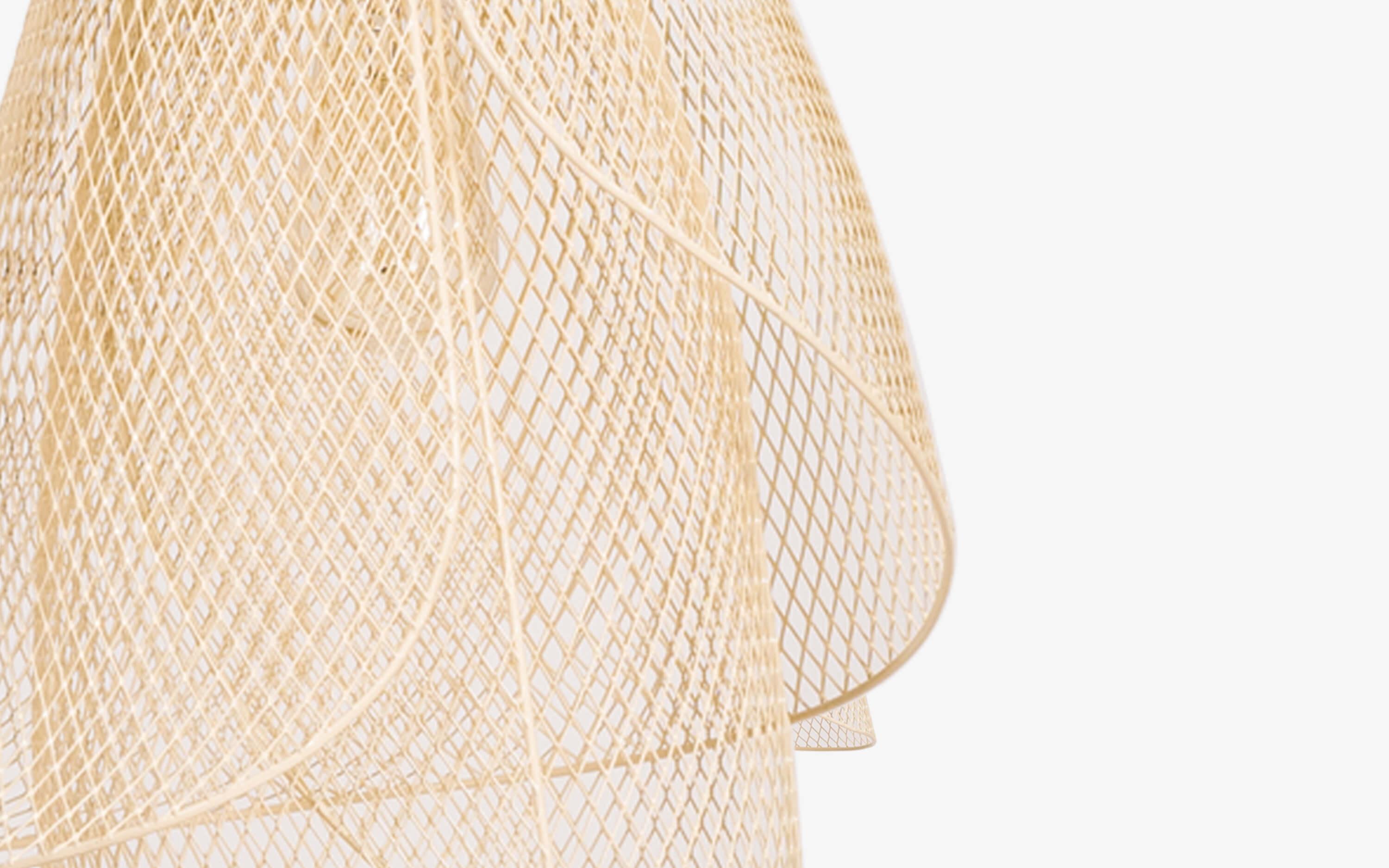 Buy Hanging Lights - Lily Elegant Off-white Pendant Hanging Lamp For Dining Room & Home Decor by Orange Tree on IKIRU online store