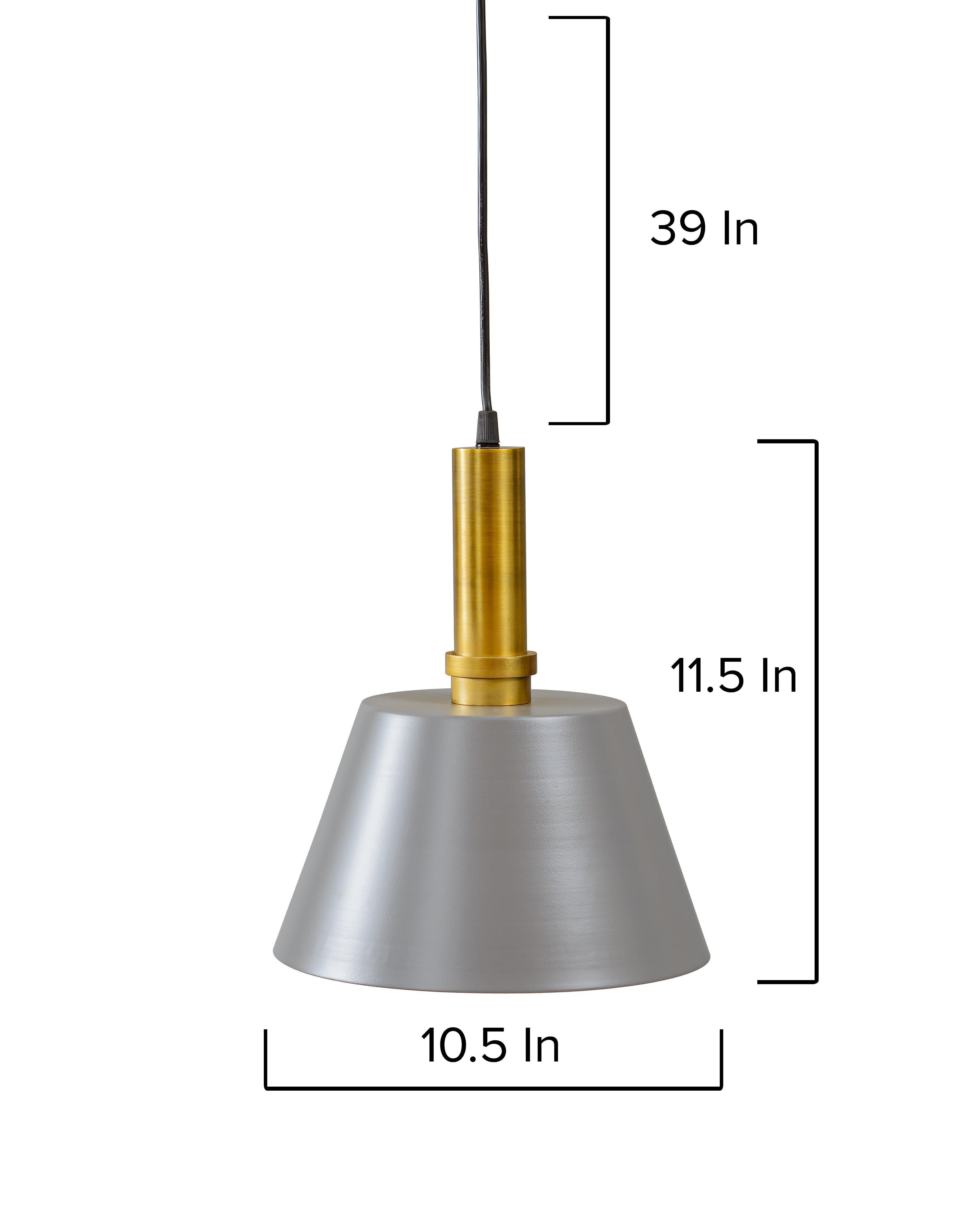 Buy Hanging Lights - Lucid Enamel Pendant Light by House of Trendz on IKIRU online store