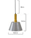 Buy Hanging Lights - Lucid Enamel Pendant Light by House of Trendz on IKIRU online store