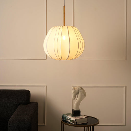 Buy Hanging Lights - Luxurious Berlin Hanging lamp | Chiffon Pendant Light For Home by Fig on IKIRU online store