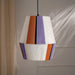 Buy Hanging Lights - Modern Handcrafted Hanging Light Multicolor | Decorative Lantern Shape Ceiling Lamp by Fig on IKIRU online store