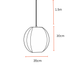 Buy Hanging Lights - Nimbus Pendant by Fig on IKIRU online store