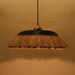 Buy Hanging Lights - Parasole Medium Hanging Lamp | Palm Leaves Ceiling Light by Home Blitz on IKIRU online store