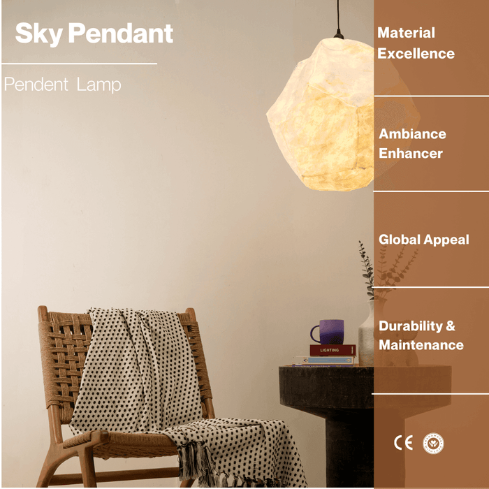 Buy Hanging Lights - Sky Pendant Light | Hanging Lamp For Living Room by Fig on IKIRU online store