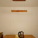 Buy Hanging Lights - Slimline 24 Brown Wooden LED Hanging Lamp by Symplify on IKIRU online store