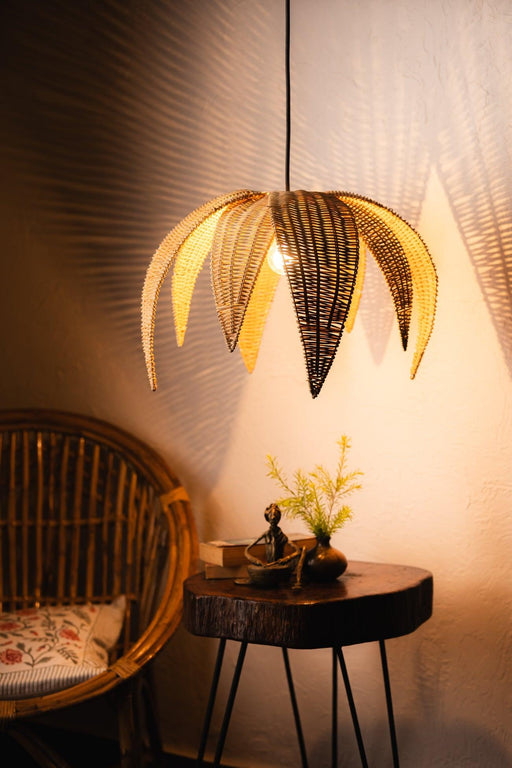 Buy Hanging Lights - Stylish Flower Shaped Hanging Lampshade | Decorative Pendant Light For Home Decoration by Tesu on IKIRU online store
