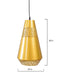 Buy Hanging Lights - Tuscane Laser Pendant Light by House of Trendz on IKIRU online store