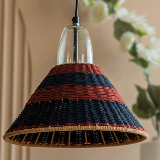 Buy Hanging Lights - Vasta Colorful Cotton Thread Pendant Hanging Lamp For Living Room & Home by Orange Tree on IKIRU online store