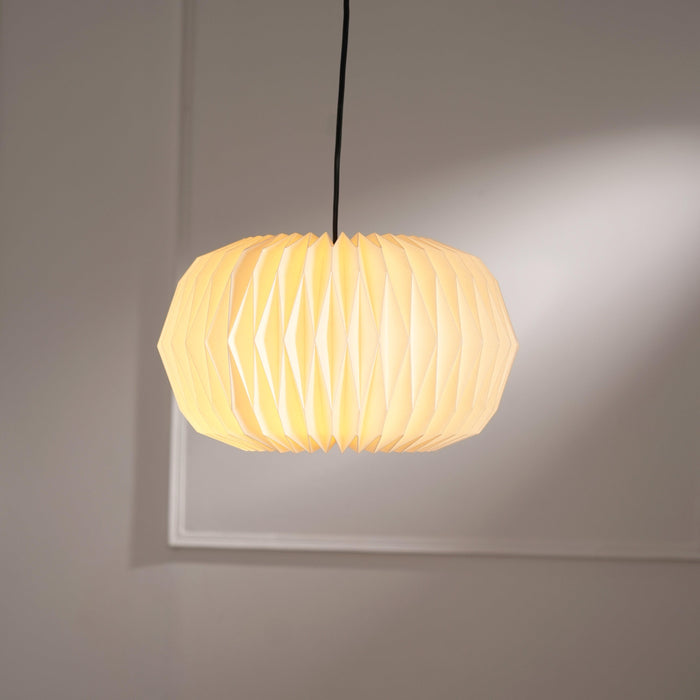 Buy Hanging Lights - Velocity Origami Ceiling Hanging Light | Foldable Paper Lantern Light by Fig on IKIRU online store