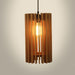 Buy Hanging Lights - Ventus Beige Wooden Single Hanging Light by Symplify on IKIRU online store