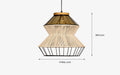 Buy Hanging Lights - Waldo Luxurious Hanging Lamp Squat | Decorative Cotton Thread Pendant Light For Home by Orange Tree on IKIRU online store