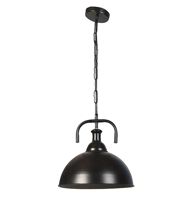 Buy Hanging Lights - Zendoz Minimal Hanging Light | Black Metallic Pendant Lampshade For Home & Office by ELIANTE by Jainsons Lights on IKIRU online store