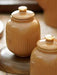 Buy Jars - Baardez Ceramic Jam Jars Set Of 2 | Multipurpose Storage Container For Kitchen & Dining Table by Courtyard on IKIRU online store