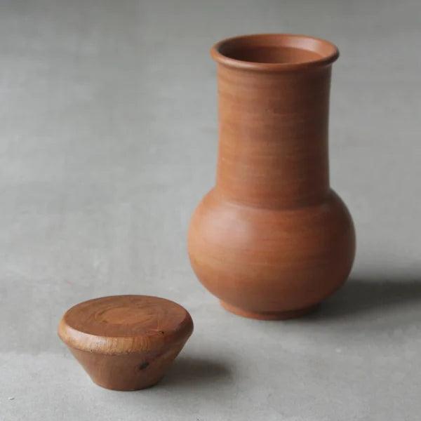 Buy Jugs - Qnch Terracotta Bedside Carafe Bottle | Water Pitcher Tumblers by Rayden on IKIRU online store