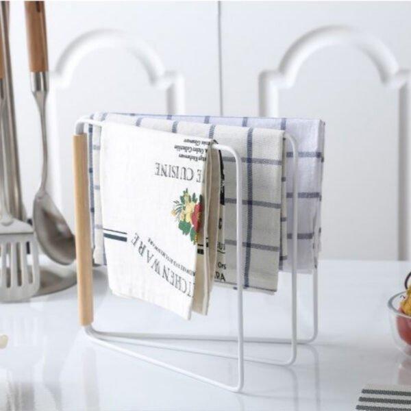Buy Kitchen storage/organiser - Foldable Napkin Holder for Kitchen | Multiple Kitchen Cloth Stand by Arhat Organizers on IKIRU online store