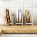 Buy Kitchen storage/organiser - White Steel Plate Stand Rack | Utensils Storage Organizer For Kitchen & Home by Arhat Organizers on IKIRU online store