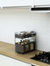 Buy Kitchen Utilities - Black & White Pull Out Storage Drawer Rack| Utensils Holder Stand For Kitchen Organizer by Arhat Organizers on IKIRU online store
