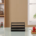 Buy Kitchen Utilities - Black Carbon Steel Adjustable Rack | Spice Holder Stand For Kitchen Organizer by Arhat Organizers on IKIRU online store
