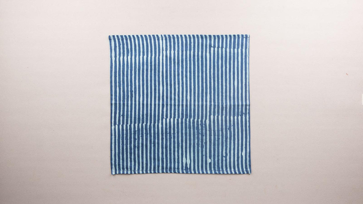 Buy Kitchen Utilities - Cotton Striped Basik Napkin Set Of 6 | Quick Dry Hand Towel For Kitchen Utilities by Rayden on IKIRU online store