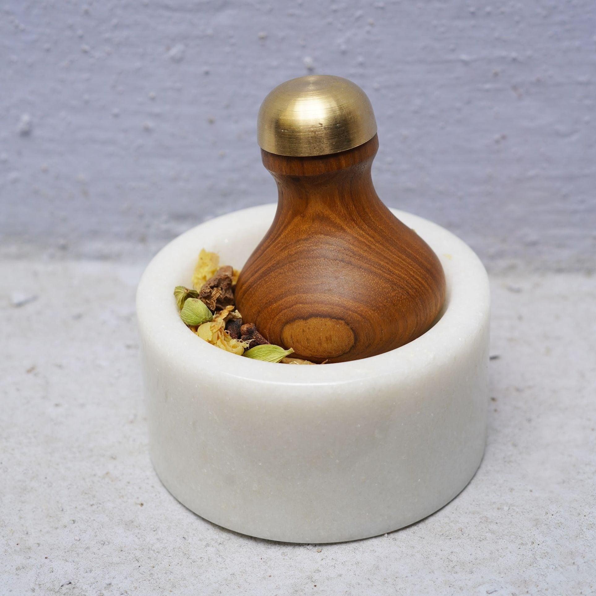 Buy Kitchen Utilities Selective Edition - Krushd Pestle & Mortar by Anantaya on IKIRU online store