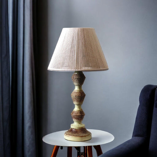 Buy Table lamp - Knoxx Table Lamp for Living Room | Bedside Lampshade by Home Blitz on IKIRU online store