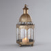 Buy Lantern - Antique Brass Iron Lantern | Decorative Tealight Candle Holder Stand For Home Decor by Indecrafts on IKIRU online store